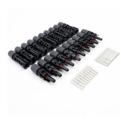 10 pairs MC4 Connector 1500V 50A Male/Female Solar Cell Panel Surya